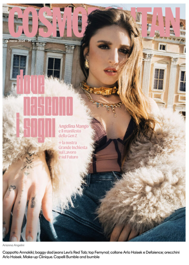 Arlo Haisek Cosmopolitan Italia Angelina Mango
